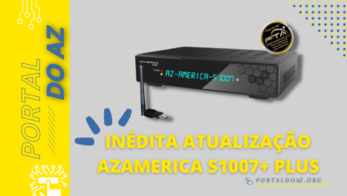 INÉDITA ATUALIZAÇÃO AZAMERICA S1007+ Plus - 2023
