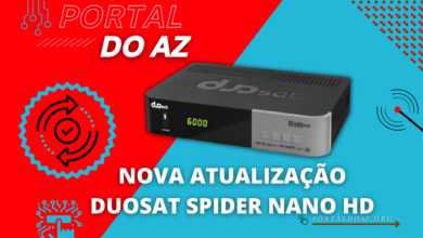 NOVA ATUALIZAÇÃO DUOSAT SPIDER NANO HD - 2023