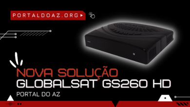 NOVA SOLUÇÃO GLOBALSAT GS260 HD - 2023
