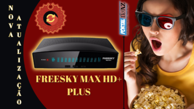 NOVA ATUALIZAÇÃO FREESKY MAX HD+ PLUS - 2023