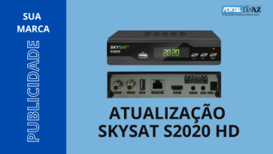 ATUALIZAÇÃO SKYSAT S2020 HD - AZAMERICA SAT E PORTAL DO AZ