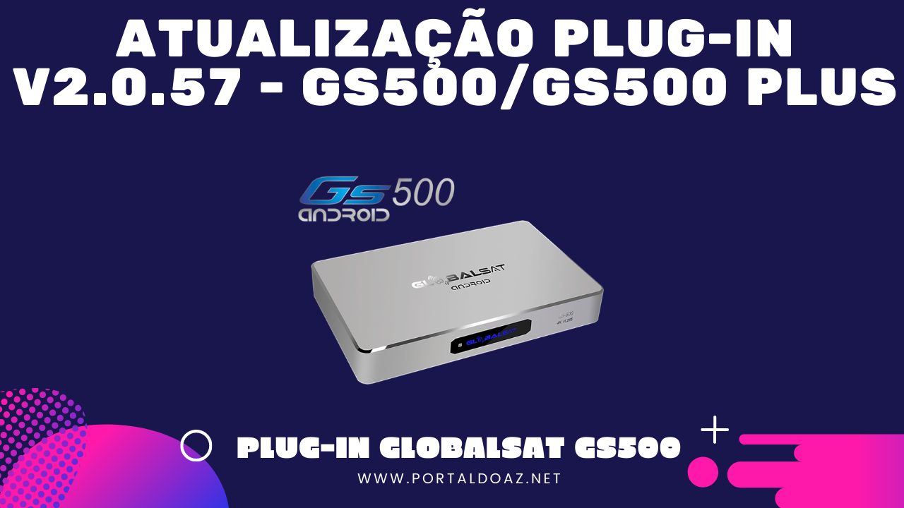 ATUALIZAÇÃO GLOBALSAT GS500 14/11/2020