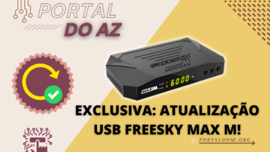 EXCLUSIVA ATUALIZAÇÃO USB FREESKY MAX M - 2023