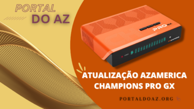 NOVA ATUALIZAÇÃO AZAMERICA CHAMPIONS PRO GX - 2023