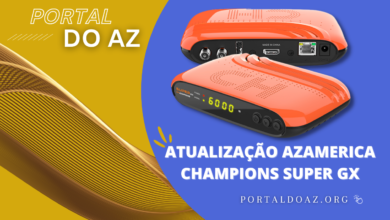 NOVA ATUALIZAÇÃO AZAMERICA CHAMPIONS SUPER GX - 2023