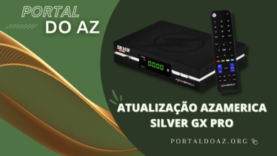 NOVA ATUALIZAÇÃO AZAMERICA SILVER GX PRO - 2023