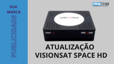 ATUALIZAÇÃO VISIONSAT SPACE HD - AZAMERICA SAT E PORTAL DO AZ