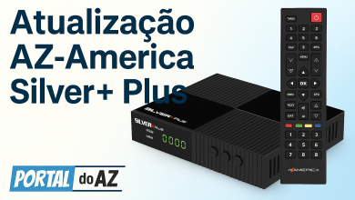 Nova Atualização AZ-America Silver+ Plus
