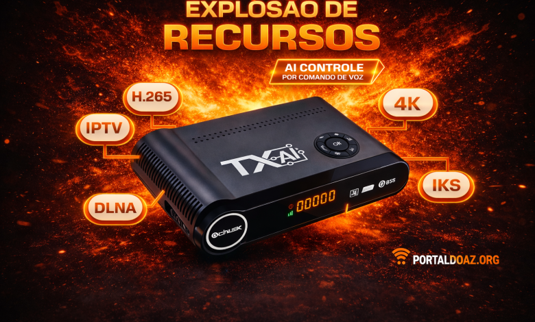 alphasat TX Ai atualização