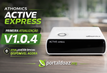Nova Atualização Athomics Active Express FHD