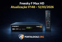 Freesky F Max HD Atualização V148 – 12/03/2026