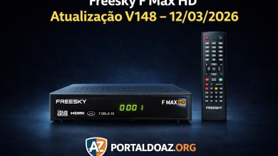 Freesky F Max HD Atualização V148 – 12/03/2026