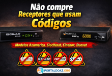 Receptores Azamerica, Globalsat, Duosat, Cinebox: O Fim da Gratuidade e o Perigo dos Códigos